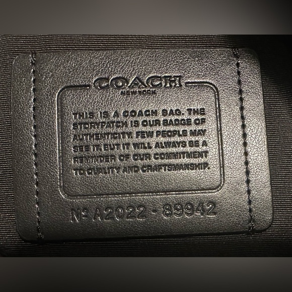 Coach Black and Gray Signature Backpack with Monogram Design main image 12